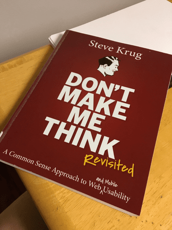 Don’t Make Me Think Book Cover